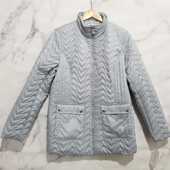 VIA SPIGA Lightweight Quilted Jacket - Picture 1 of 10